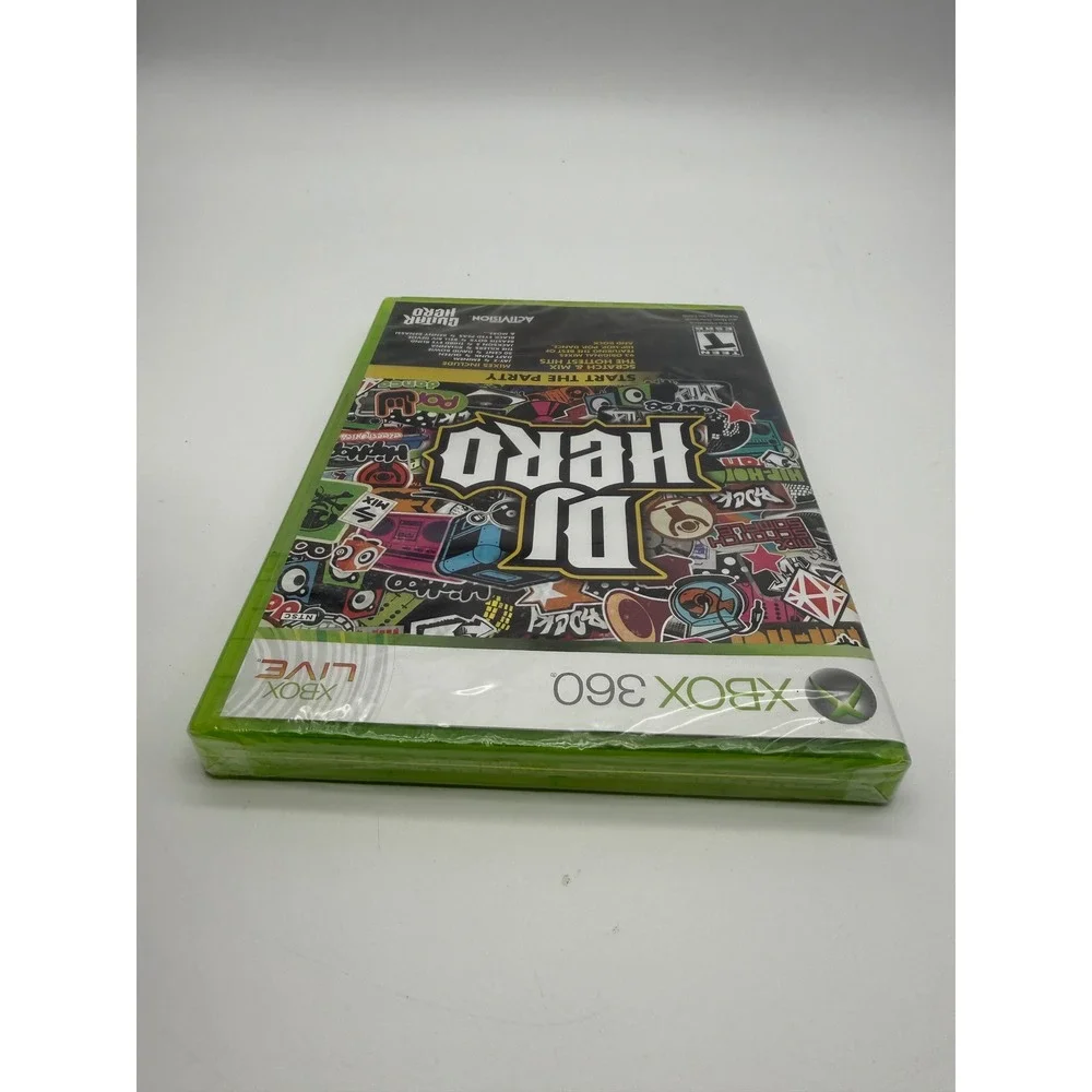 DJ Hero Xbox 360 Game New Factory Sealed Not For Resale Edition Activision
